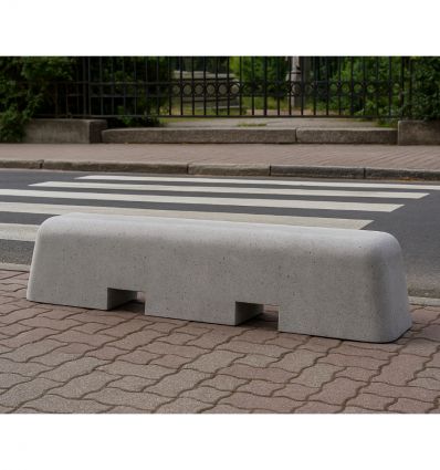 Borne anti stationnement béton avec fourreau