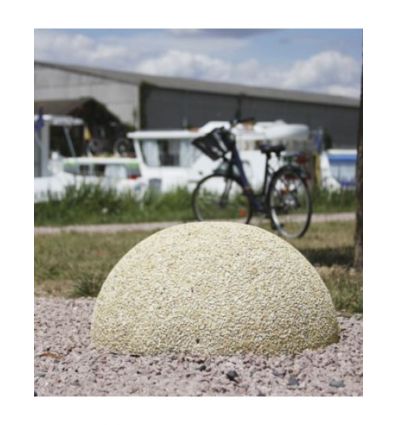 Borne Anti-stationnement Demi-sphère en Béton
