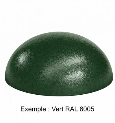 Borne Anti-stationnement Demi-sphère en Fonte
