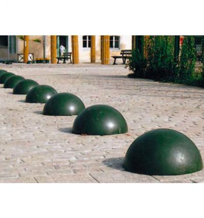 Borne Anti-stationnement Demi-sphère en Fonte