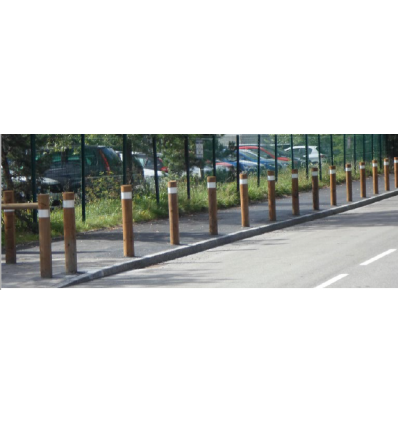 Potelet Anti-Stationnement en Bois