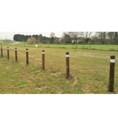 Potelet Anti-Stationnement en Bois