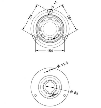 Borne anti-stationnement fonte option flexible