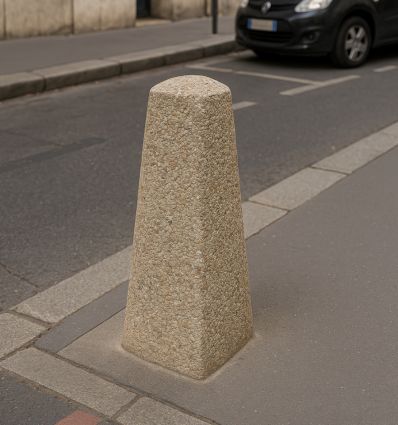 Borne Anti-stationnement Hexagonale en Béton