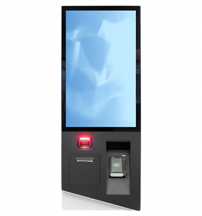 Borne de commande fast food murale avec logiciel