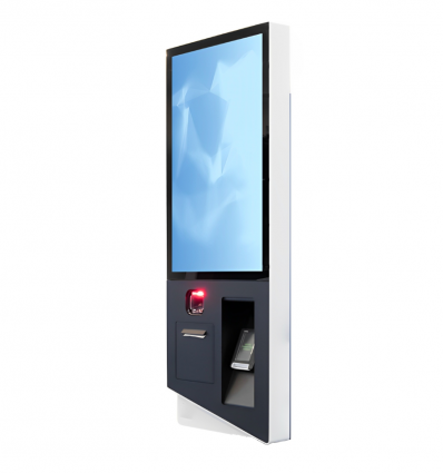 Borne de commande fast food murale avec logiciel