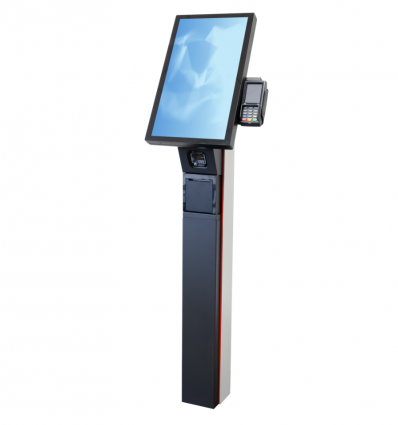 Borne de commande fast food avec logiciel