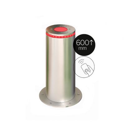 Borne escamotable automatique en inox