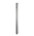 Borne escamotable manuelle en inox carrée