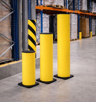 Borne flexible industrielle à mémoire de forme