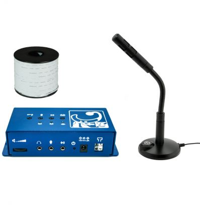 Boucle à induction magnétique pour une surface jusqu'à 50 m2