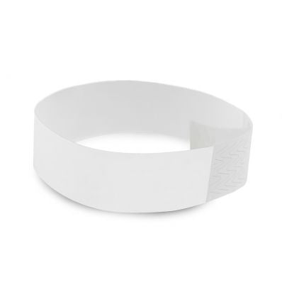 Bracelet Tyvek Vierge - Lot de 100