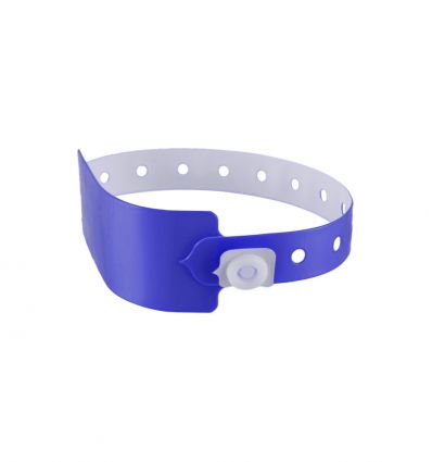 Bracelet Vinyle événementiel sans marquage - Lot de 100