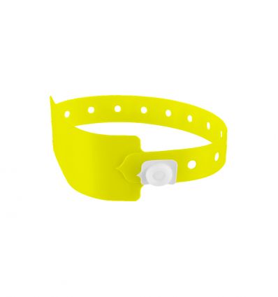 Bracelet Vinyle événementiel sans marquage - Lot de 100