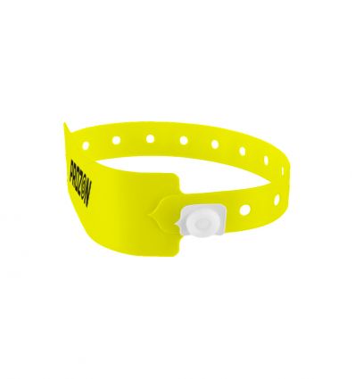 Bracelet Vinyle personnalisé - Lot de 100