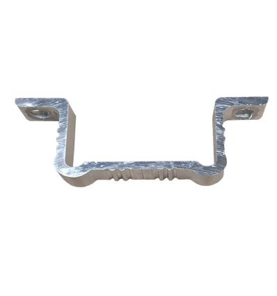 Bride de fixation pour poteau de 80 x 40 mm
