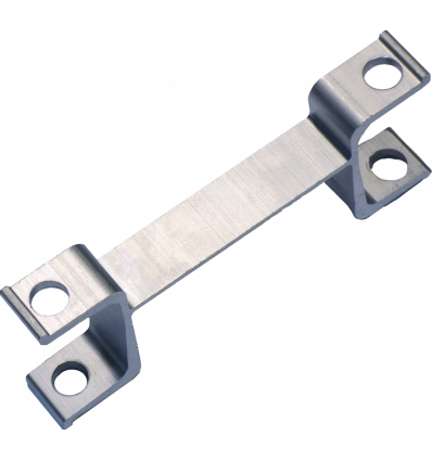 Bride de fixation pour poteau de 80 x 40 mm