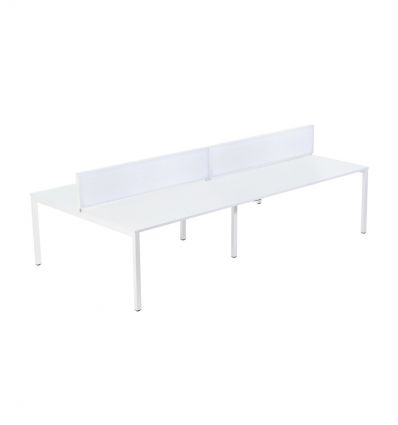 Bureau bench 4 personnes