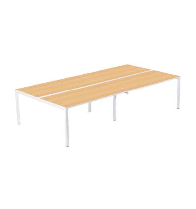Bureau bench 4 personnes