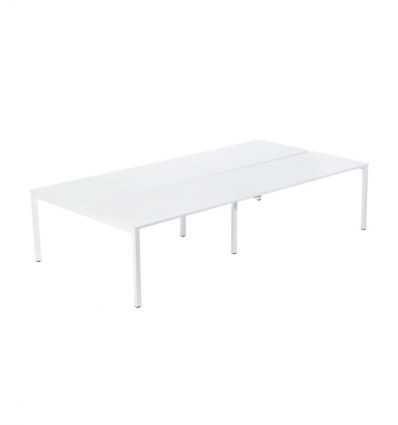 Bureau bench 4 personnes