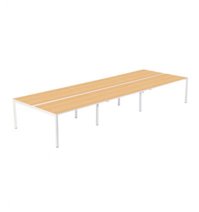 Bureau bench 6 personnes