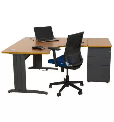 Bureau d'angle professionnel symétrique