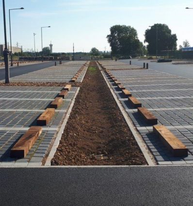 Butée de Parking bois