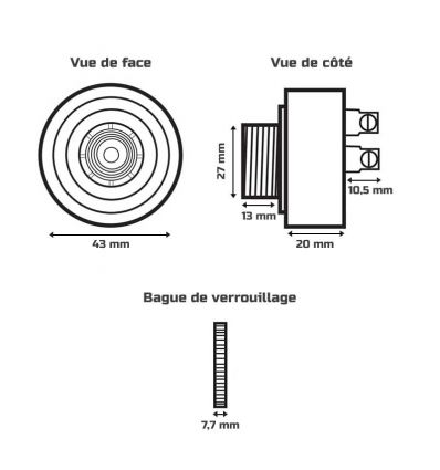 Buzzer Piézo Compact
