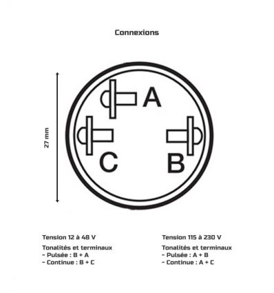 Buzzer Piézo Compact