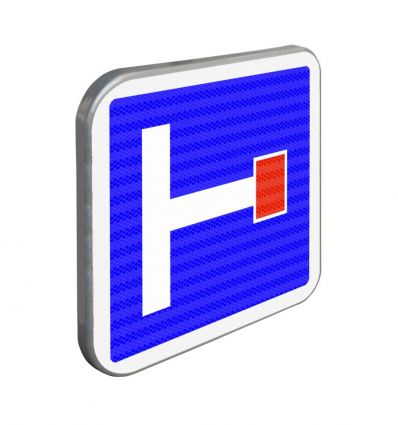 C13B - Panneau de pré-indication d'une impasse