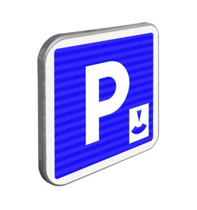 C1B - Panneau stationnement gratuit à durée limitée avec contrôle par disque