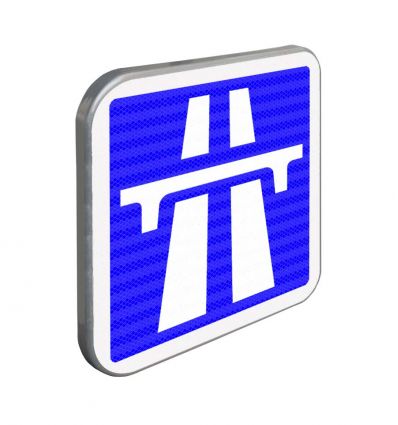 C207 - Panneau d'indication d'une section de route à statut autoroutier