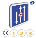 C24A - Panneau d'indication conditions particulières de circulation
