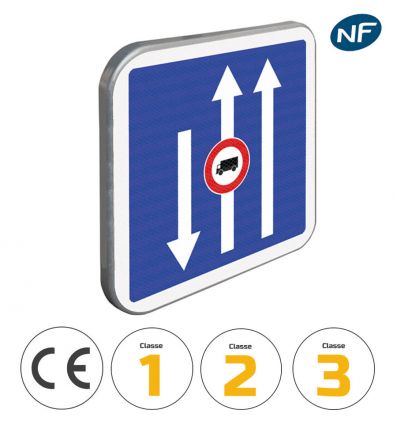 C24A - Panneau d'indication conditions particulières de circulation