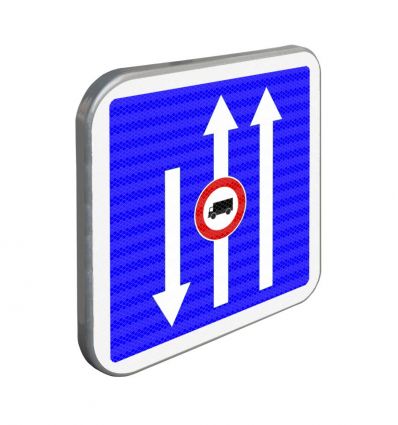 C24A - Panneau d'indication conditions particulières de circulation