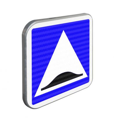 C27 - Panneau d'indication d'une surélévation de chaussée