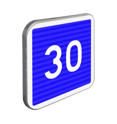 C4A - Panneau d'indication de vitesse conseillée