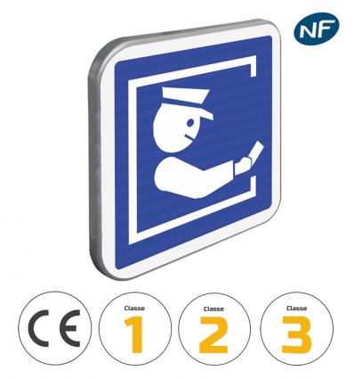 C64A - Panneau paiement auprès d'un péagiste