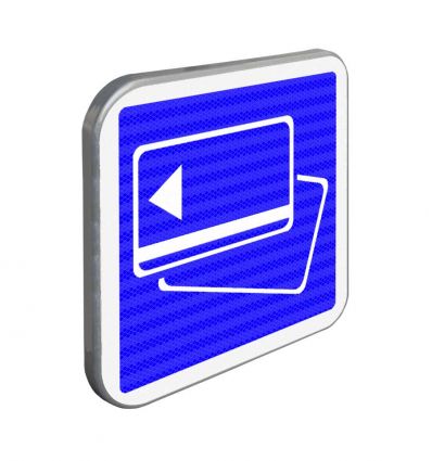 C64B - Panneau paiement par carte bancaire