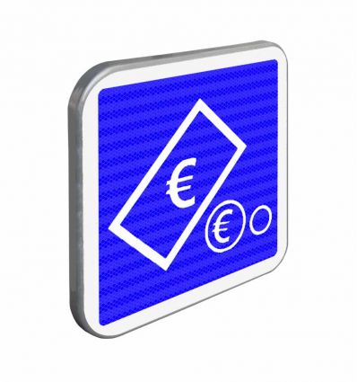 C64C2 - Panneau paiement automatique par pièces et billets