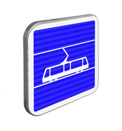 C7 - Panneau d'indication d'arrêt de tramway
