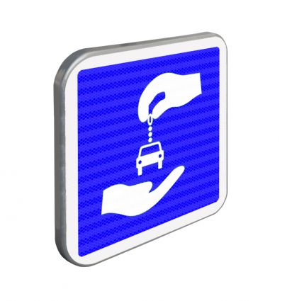 C9 - Panneau d'indication d'emplacement de station d'autopartage