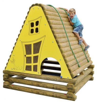 Cabane enfant extérieur pour collectivité 1 à 12 ans