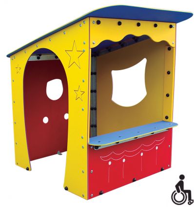 Cabane enfant extérieur pour collectivité 1 à 12 ans