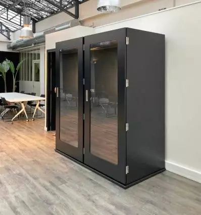 Cabine acoustique 1 personne avec station de travail