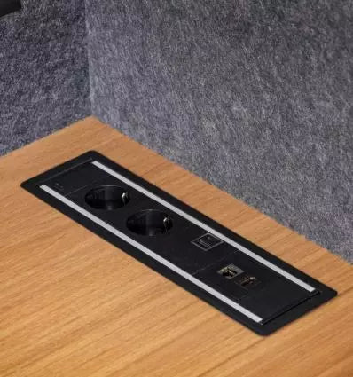 Cabine acoustique 1 personne avec station de travail