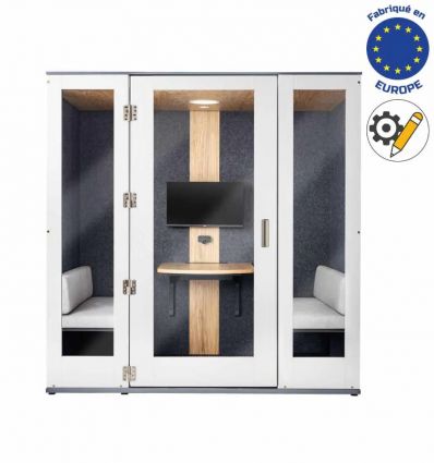 Cabine acoustique 2 personnes