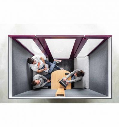 Cabine acoustique 4 personnes