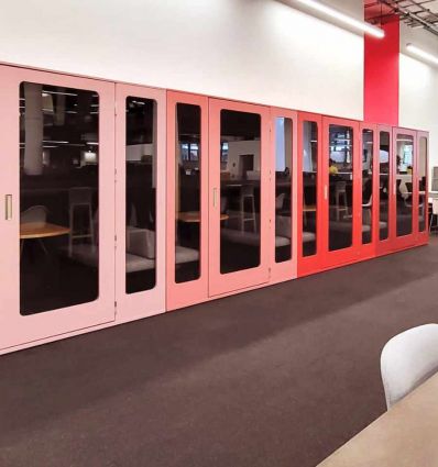 Cabine acoustique 4 personnes