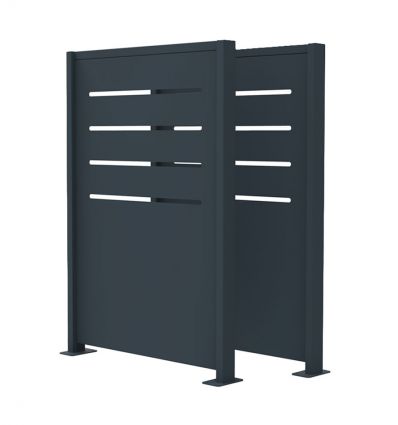 Cache conteneur acier